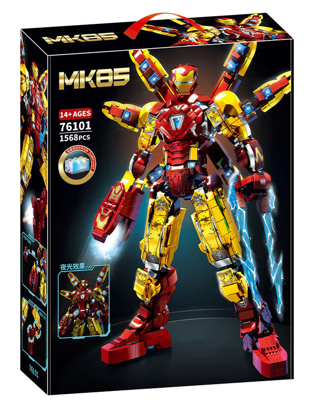 IRON MAN MK85 乐宜积木LY 76101 image 2