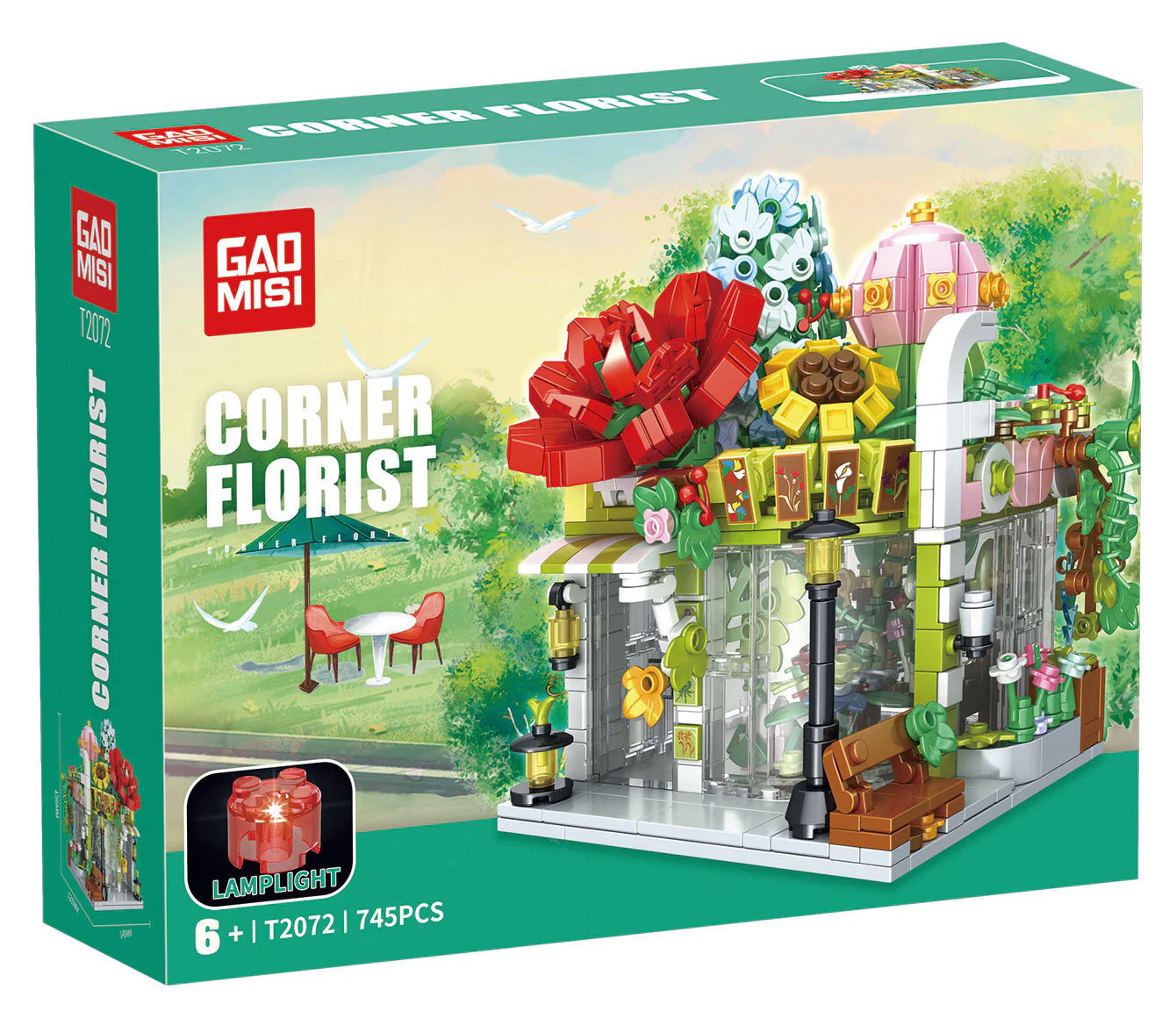 A flower shop on the corner 泰高乐 T2072 image 1