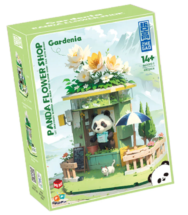 Panda's flower shop 哲高 ZHEGAO 663012-1