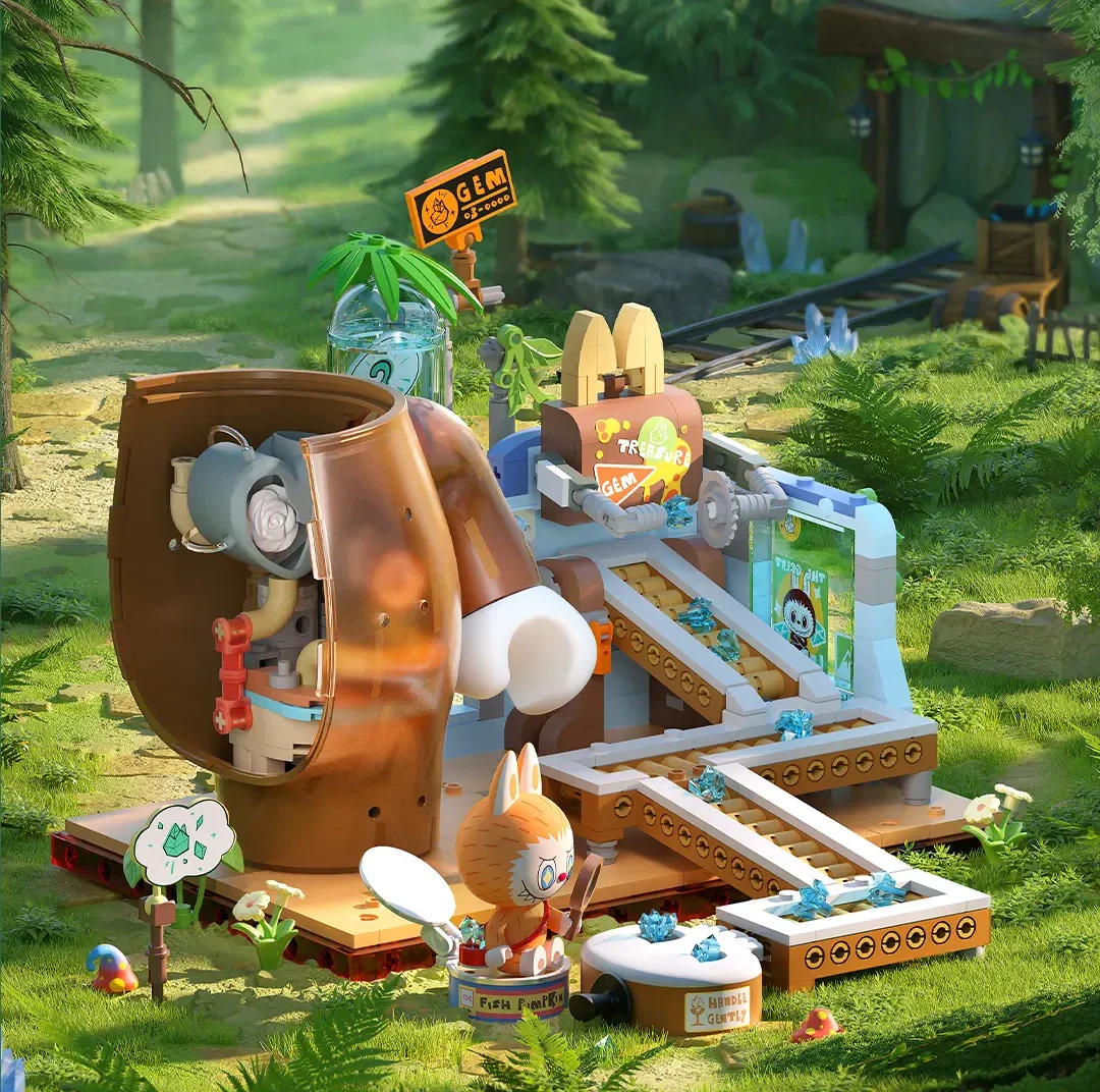 The Monsters Forest Secret Base: Rolling Diamonds 泡泡玛特 P10002