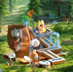 The Monsters Forest Secret Base: Rolling Diamonds