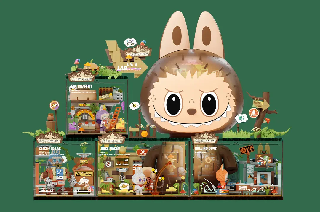 The Monsters Forest Secret Base: Naughty Woodhouse 泡泡玛特 P10000 image 1