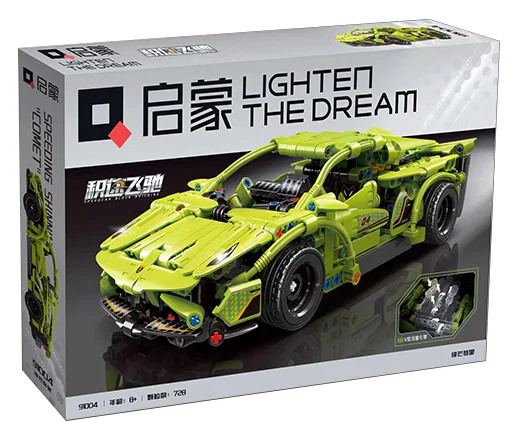 Scrambles: The Hot Comet 启蒙 QMAN/ENLIGHTEN/Keeppley 91004 image 1