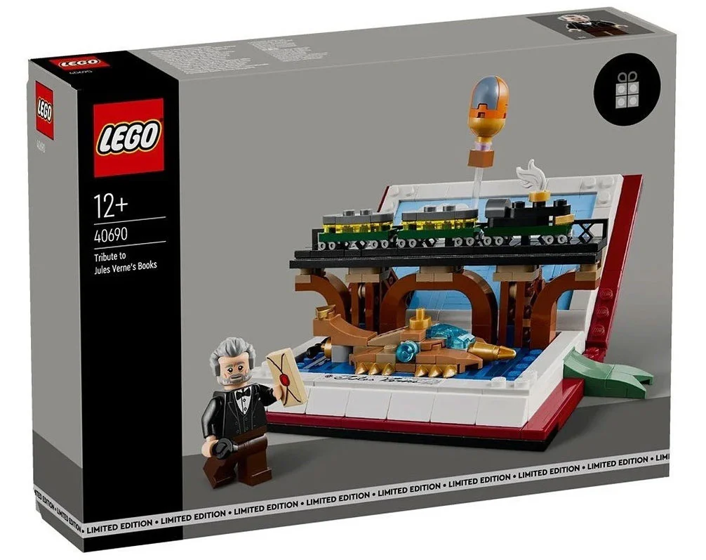 To the French science fiction writer Jules Verner 乐高 LEGO 40690