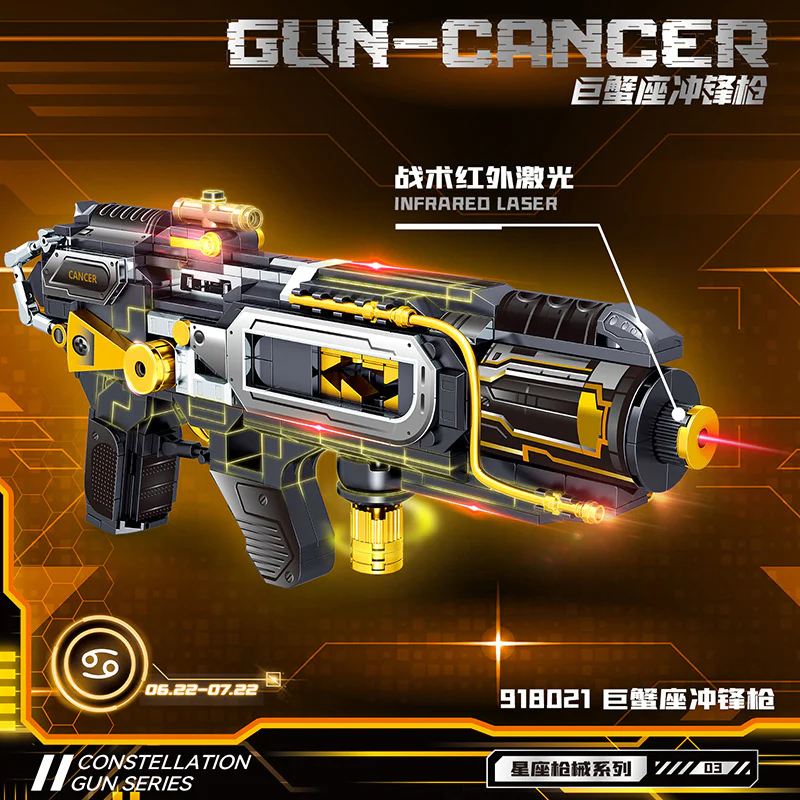 Constellation gun: Crab submachine gun 哲高 ZHEGAO 918021