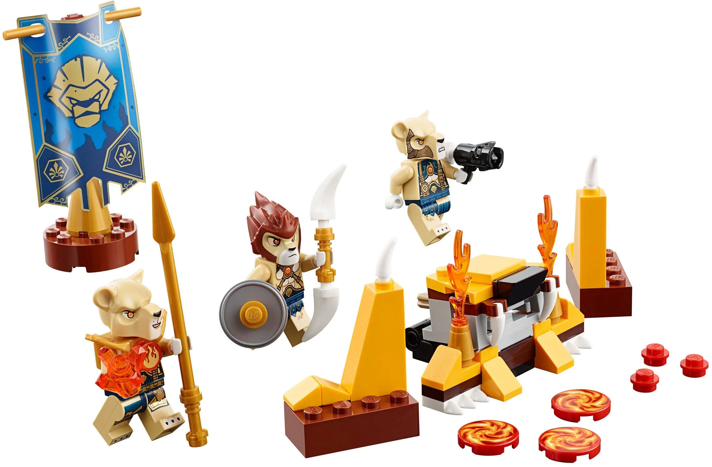 Legend of Qi Gong: Golden Lion Battle Group Formation 乐高 LEGO 70229