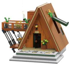 A-SHAPED CABIN IN THE MOUNTAINS