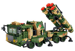 Red flag-9 anti-aircraft missile