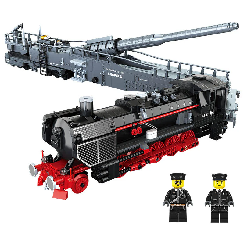 K5 TRAIN GUN 方橙积木 Forange FC4301