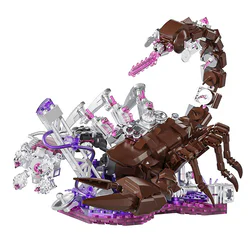 Semi-mechanical body: mechanical desert scorpion