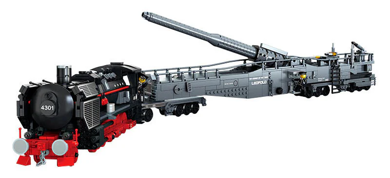 K5 TRAIN GUN 方橙积木 Forange FC4301 image 1