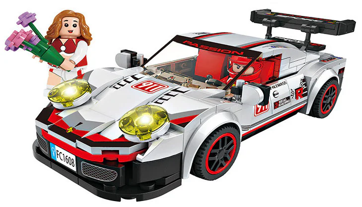 hypervelocity speeding: porsche 911rsr 方橙积木 Forange FC1608