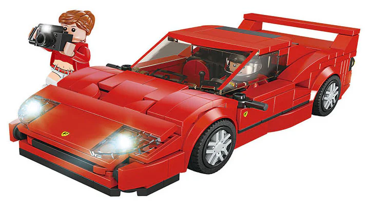 EXTREME SPEEDING: FERRARI F40 方橙积木 Forange FC1606