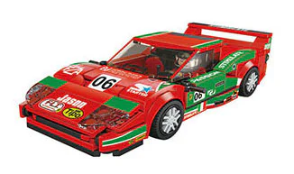 EXTREME SPEEDING: FERRARI F40 方橙积木 Forange FC1606 image 1