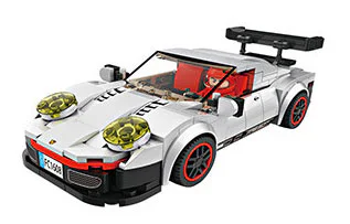 hypervelocity speeding: porsche 911rsr 方橙积木 Forange FC1608 image 1