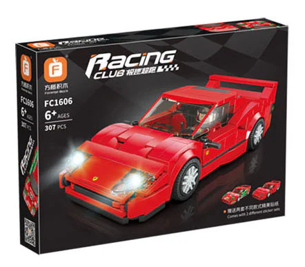 EXTREME SPEEDING: FERRARI F40 方橙积木 Forange FC1606 image 2