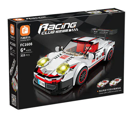 hypervelocity speeding: porsche 911rsr 方橙积木 Forange FC1608 image 2