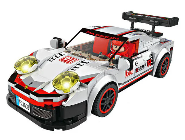hypervelocity speeding: porsche 911rsr 方橙积木 Forange FC1608 image 4