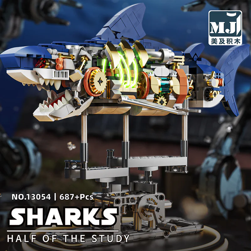 Semi-mechanical sharks 13054 image 2