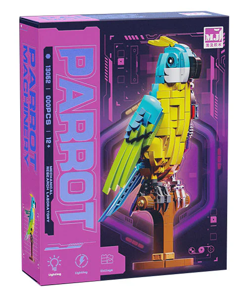 Semi-mechanical parrot 13052