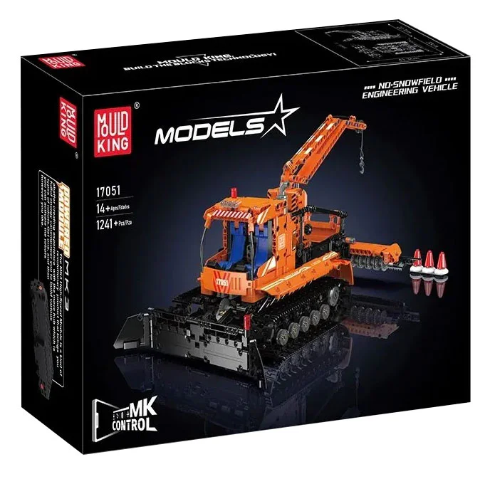 Snow engineering vehicle 宇星模王 MOULDKING 17051