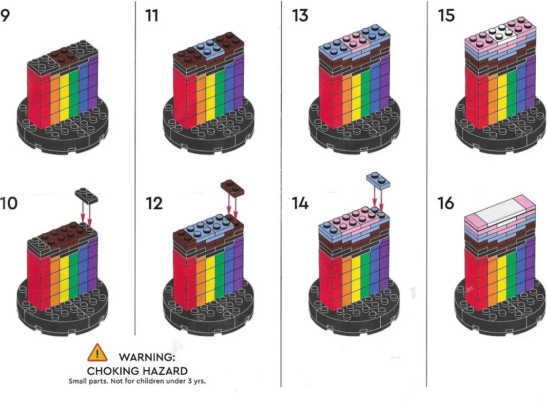 LGBT PRIDE FLAG 乐高 LEGO 6532683 image 2