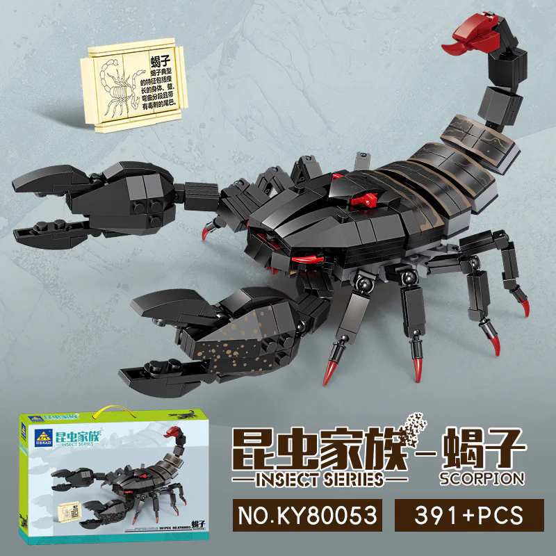 Insect family: Scorpion 开智 KAZI/高博乐 GBL KY80053