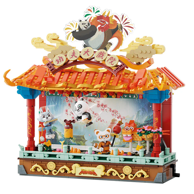 Kung Fu Panda: Kung Fu Theatre 拼奇积木 Pantasy 86514