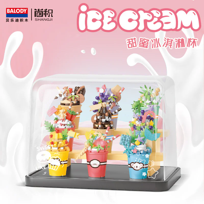 Sweet ice cream cup, six 贝乐迪BALODY 16358 image 1