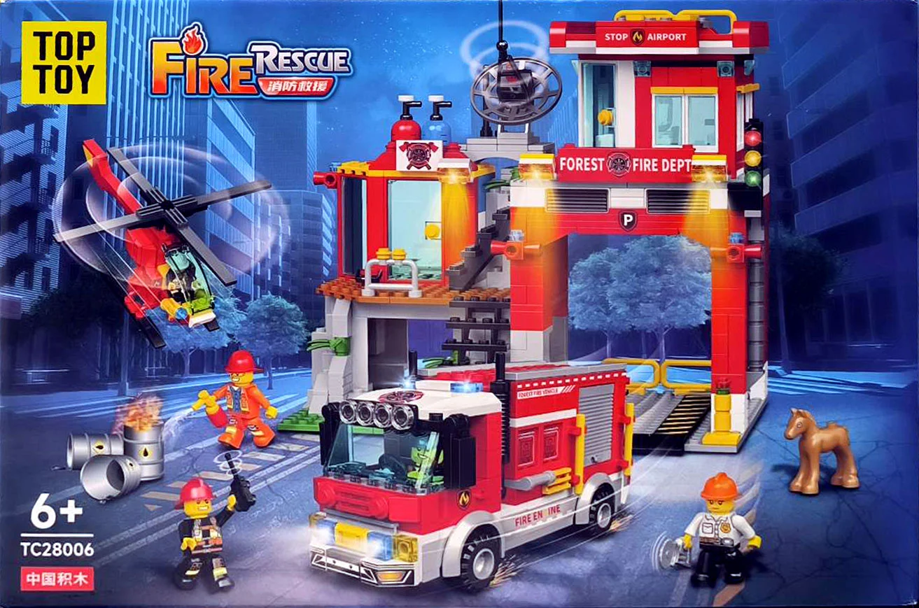 Fire rescue: forest fire TOP TOY TC28006