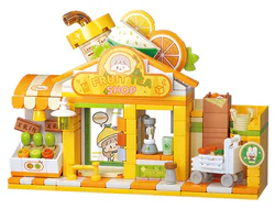 Zhuo Dynasty. Zhuo's small, colorful shop. Zhou's tea shop