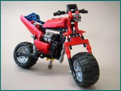 Wide-Rim Motorcycle (Interior Model 8048)