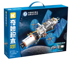 Moon landing programme: new generation manned spacecraft, moon landing machine