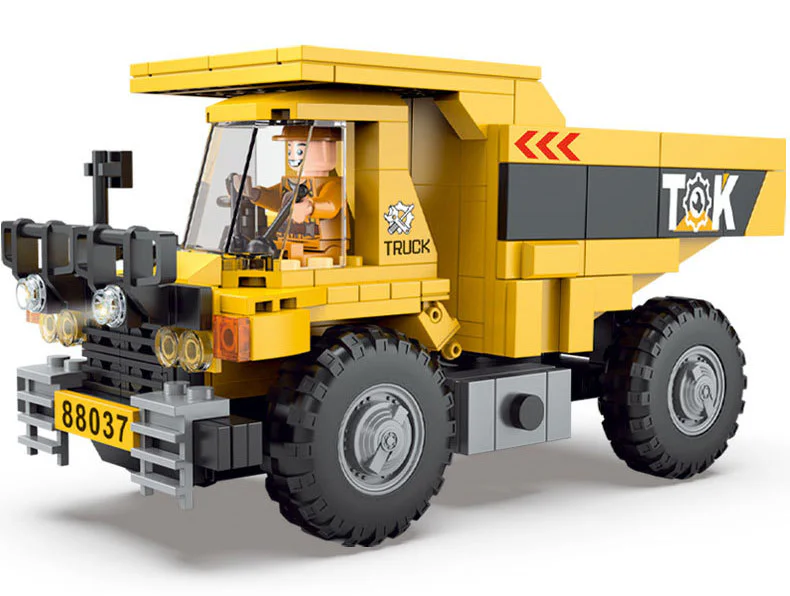 Truck, dump, mine 乐毅积木 88037