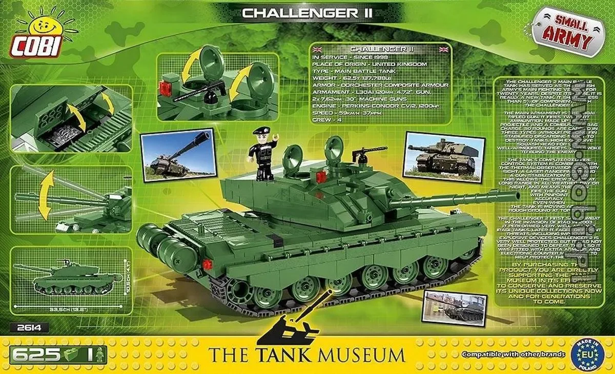 Challenger 2 Main Battle Tank COBI 4851 image 2