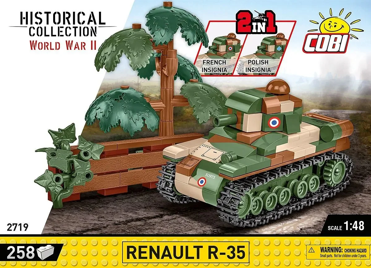 RENO R-35 LIGHT TANK COBI 2719 image 2