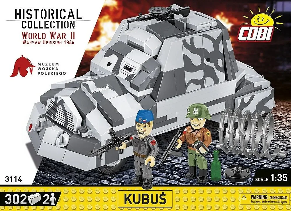 Warsaw rebel armoured vehicle, Bear COBI 3114 image 1