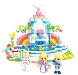 Princess Leah: Flower Fountain Garden