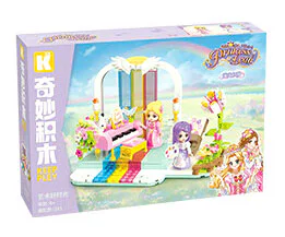 Princess Leah: Good times for art QMAN/ENLIGHTEN/Keeppley 32026 image 2
