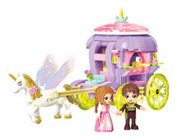 Princess Leah: unicorn wagon