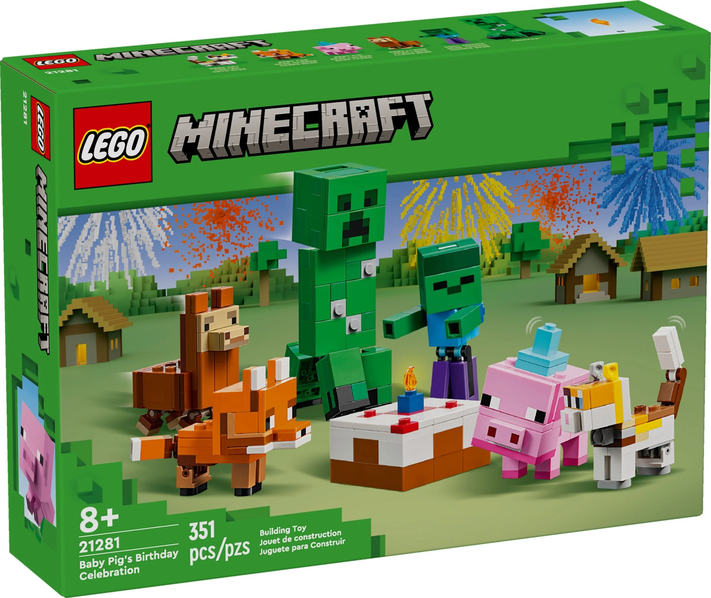 Pig baby birthday party 乐高 LEGO 21281 image 1