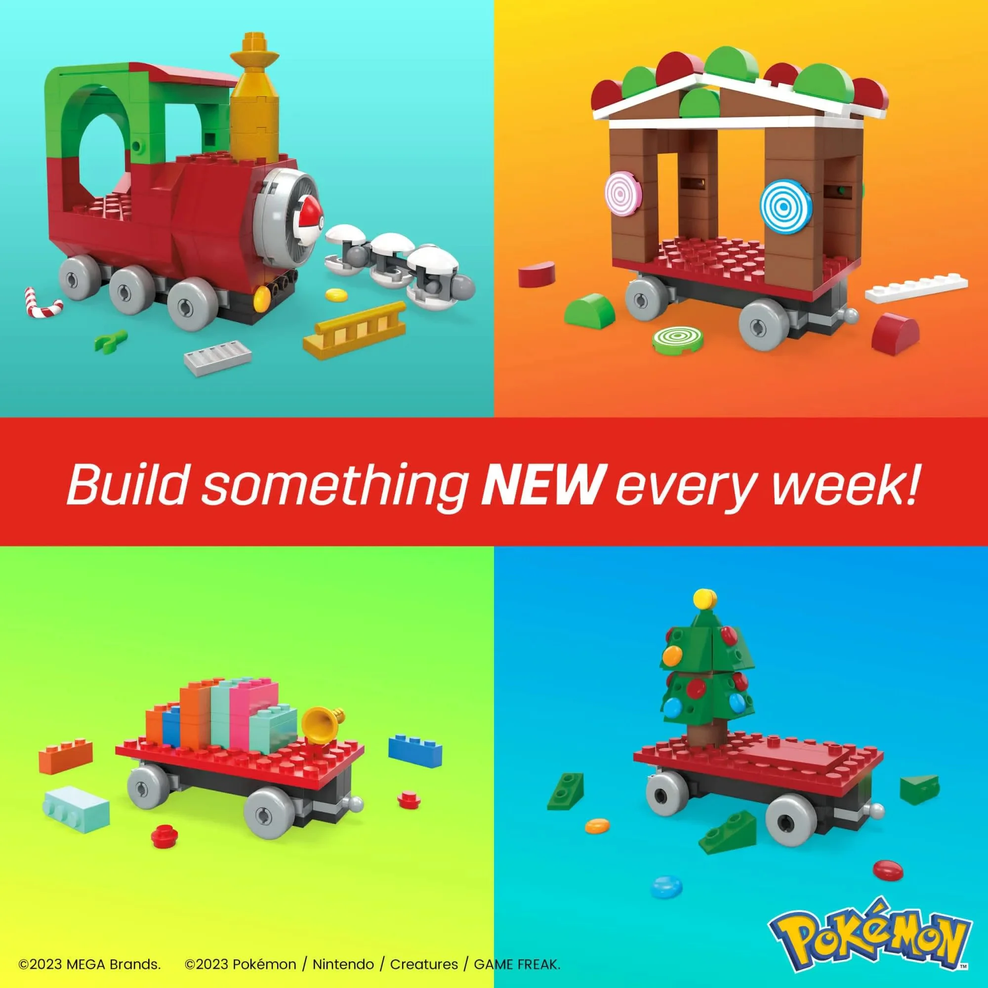 Dream of a holiday train 美家宝/美高 MegaBloks HHP69 image 3