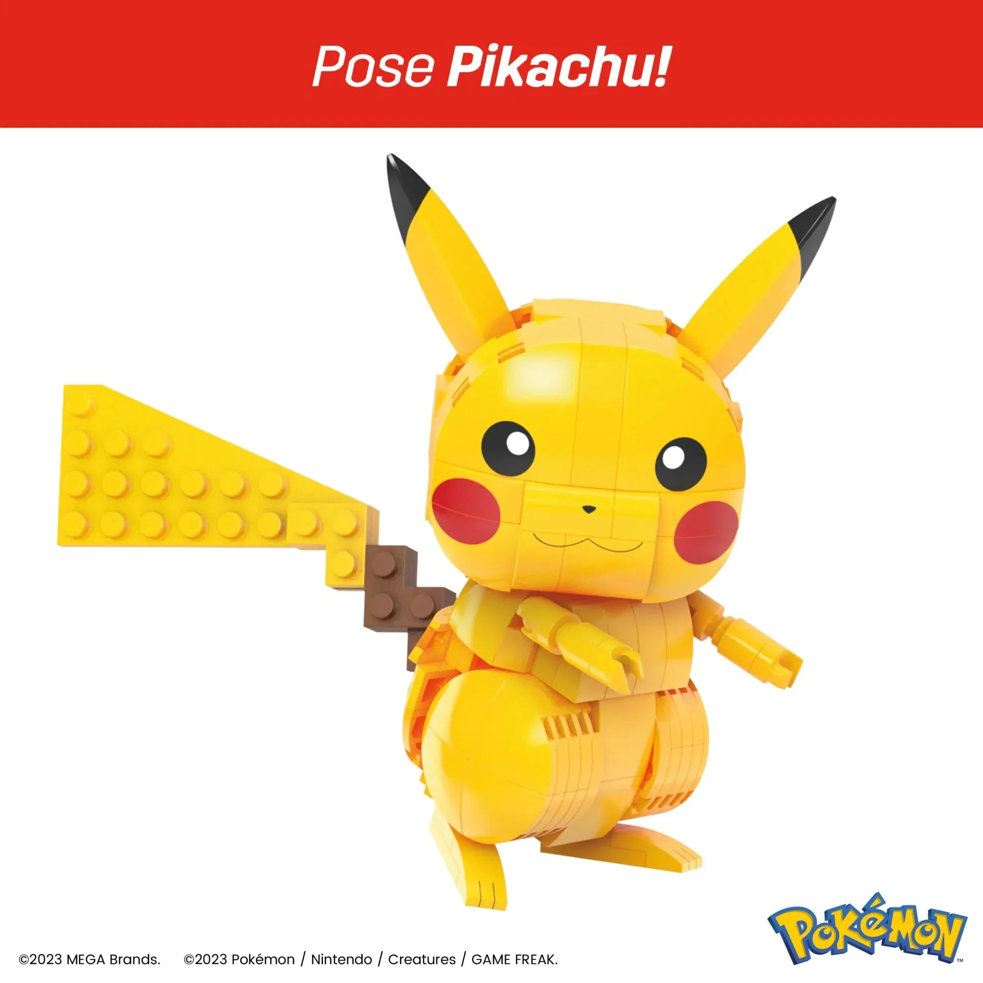 Poco Dreams: Threesome Group in Guandu Region, Pikachu, Flame Dragon, Tung 美家宝/美高 MegaBloks HPF94 image 5