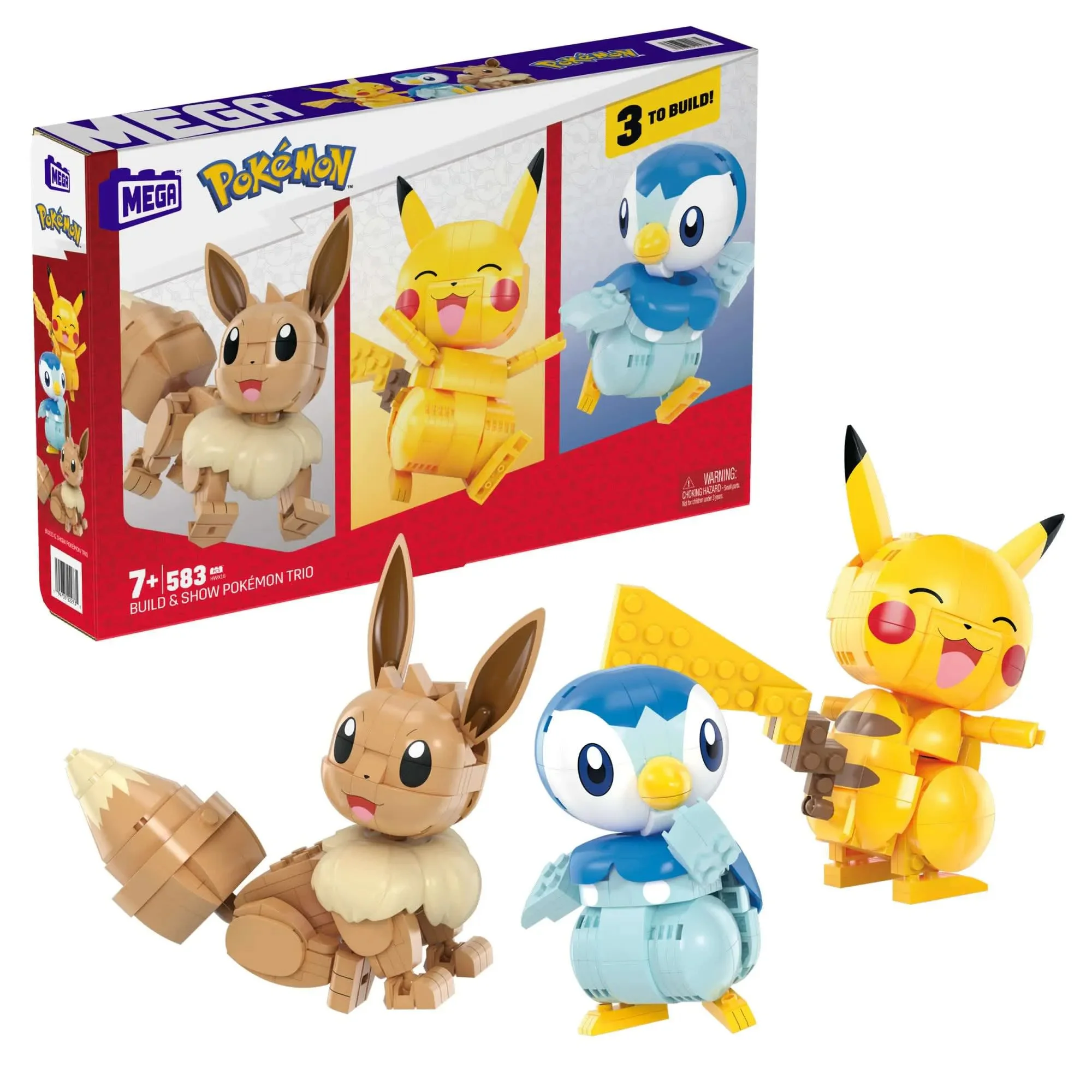 Poco Dreams: Pikachu, Ibu, Bogaman 美家宝/美高 MegaBloks HNT94 image 1