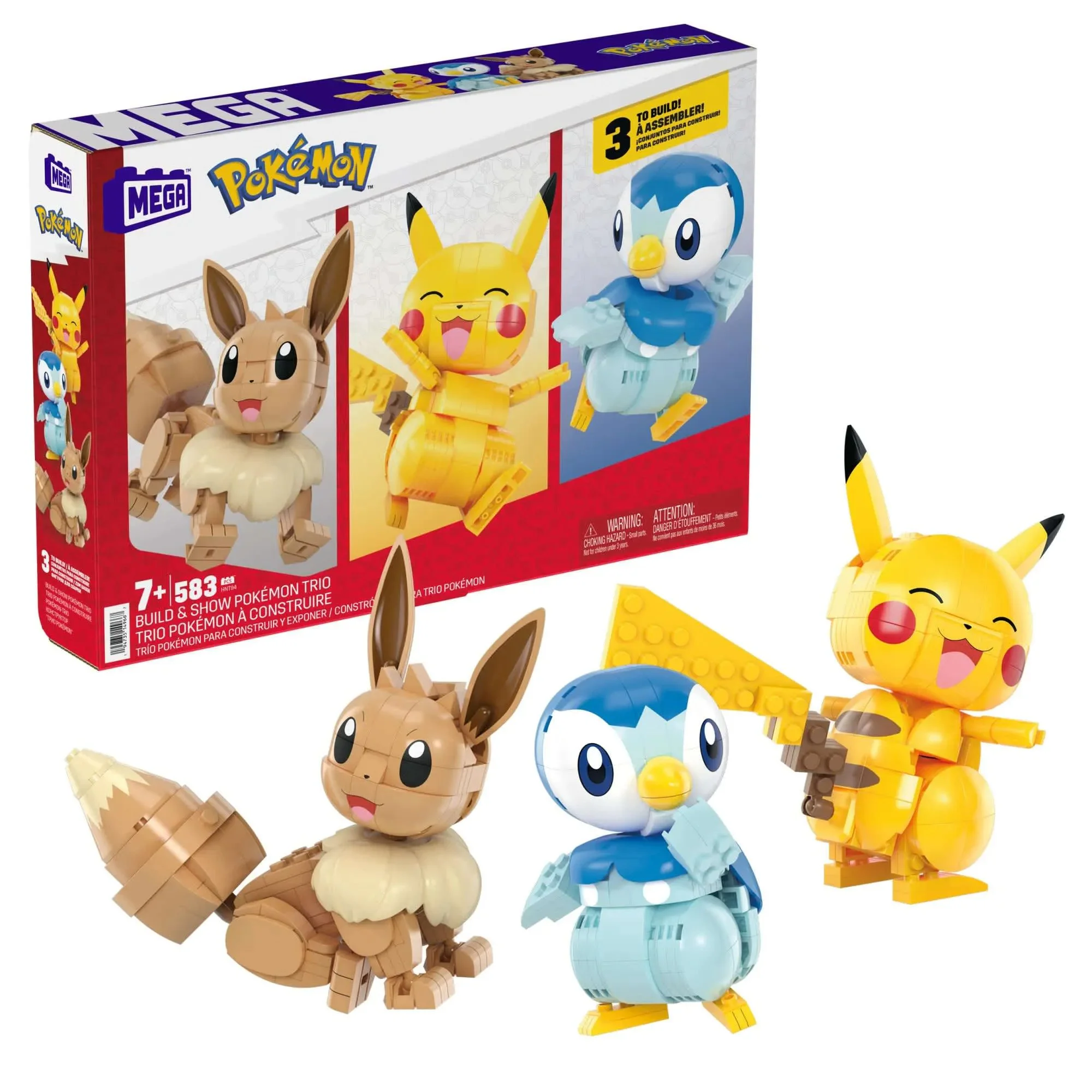 Poco Dreams: Pikachu, Ibu, Bogaman 美家宝/美高 MegaBloks HNT94 image 9