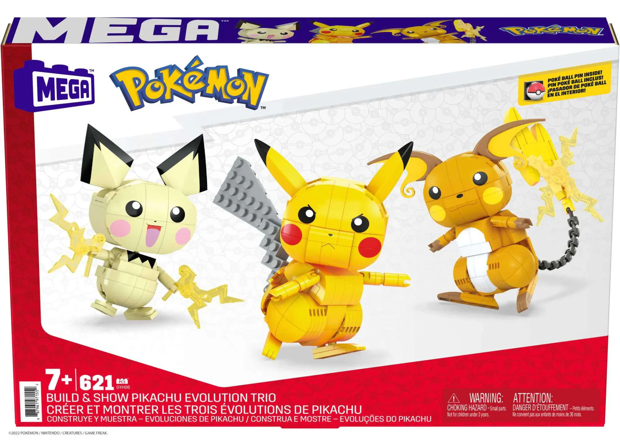 ♪ Dreams of Picachu evolution ♪ 美家宝/美高 MegaBloks GYH06 image 1