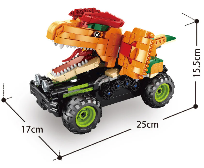 Blocked dinosaur remote control vehicle: Twin Ridge 澳可 AchKo 70029