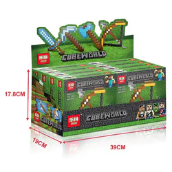 My World: Surrounding Toy Weapons Diamond Sword Arrows