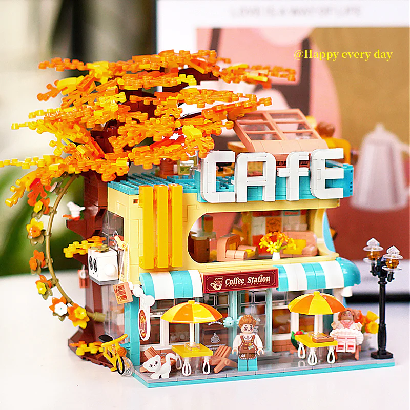 The coffee shop in the fall S43002 image 2