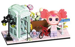 My little time, four, sunset camp, flower tub, street booth, leisure time B2156 image 6